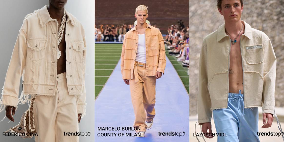 Spring/Summer 2023 menswear demin trends