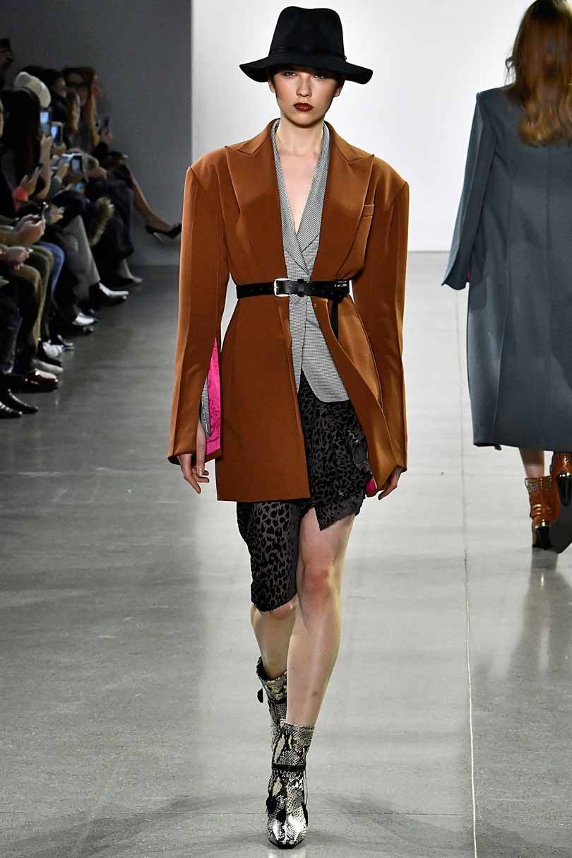 Gespot op de catwalk: Pantone’s modekleuren herfst/winter 2019/20 New York Fashion Week