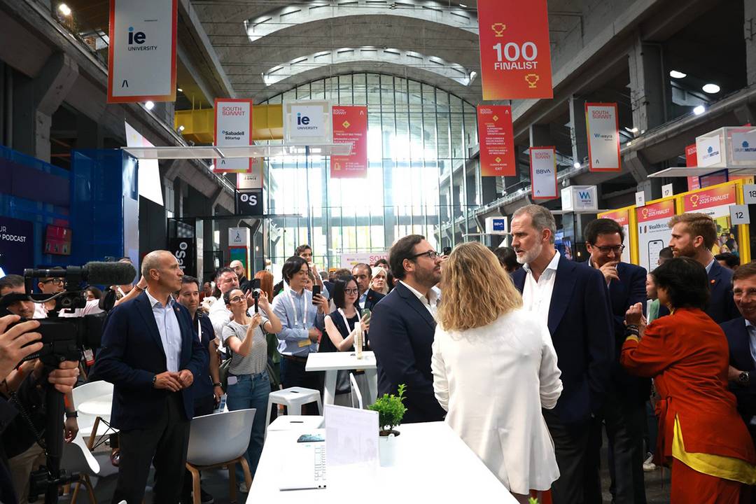 Don Felipe during the opening ceremony of the South Summit 2025, on June 4, 2025 in Madrid (Spain).