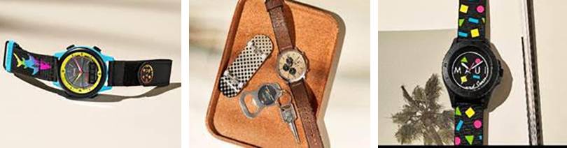 Fossil anuncia colaboraciones con Maui and Sons y Madrid Skateboards, icónicas marcas estadounidenses del surf y del skate