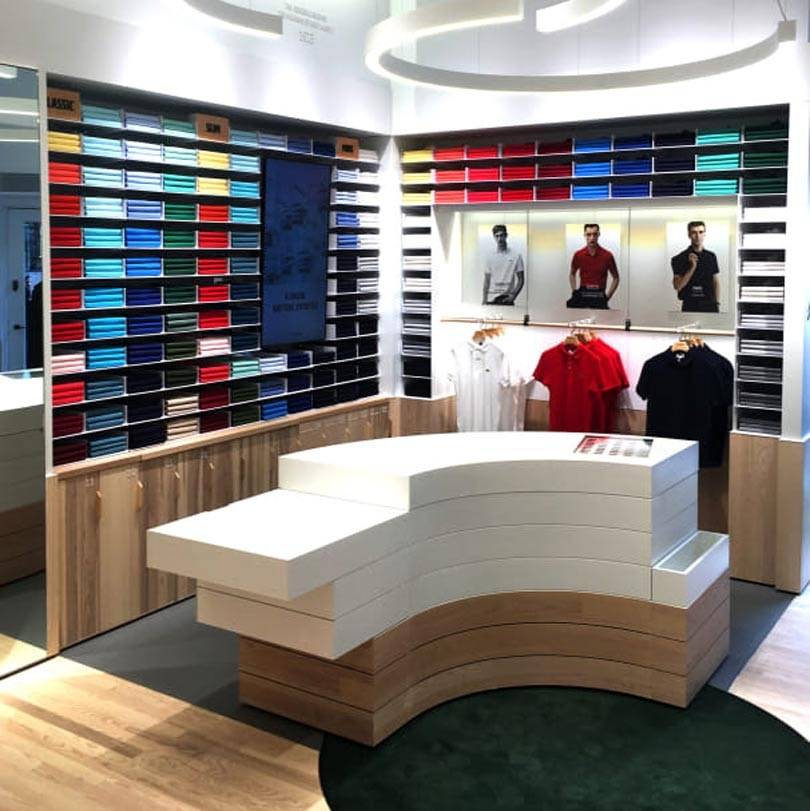 LACOSTE OPENT NIEUWE BOUTIQUE AMSTERDAM