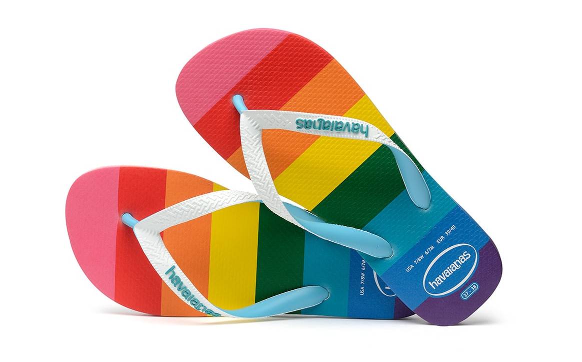 Havaianas reforça apoio à causa LGBTQIA+