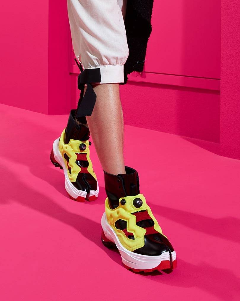 Reebok and Maison Margiela debut footwear collaboration