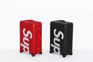 Supreme werkt samen met koffermerk Rimowa