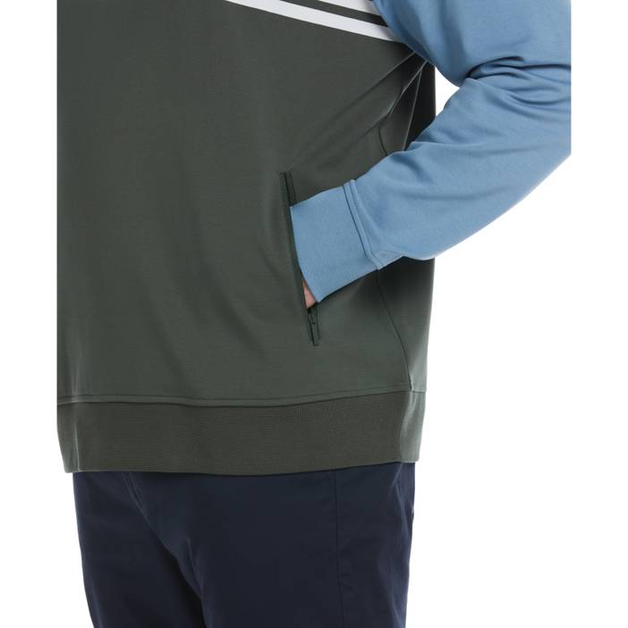 Men's Big & Tall 1/4 Zip Color Block Jacket | Original Penguin