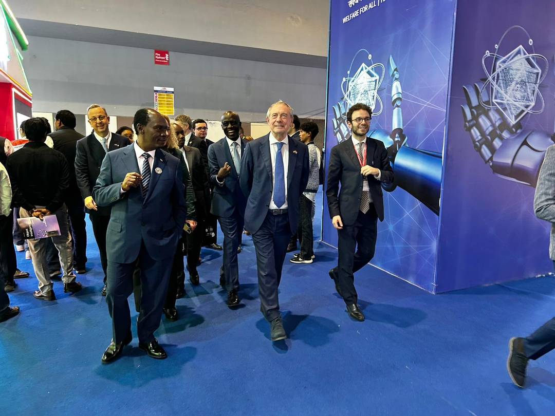 La visita di Adolfo Urso all'Ai impact summit a New Delhi