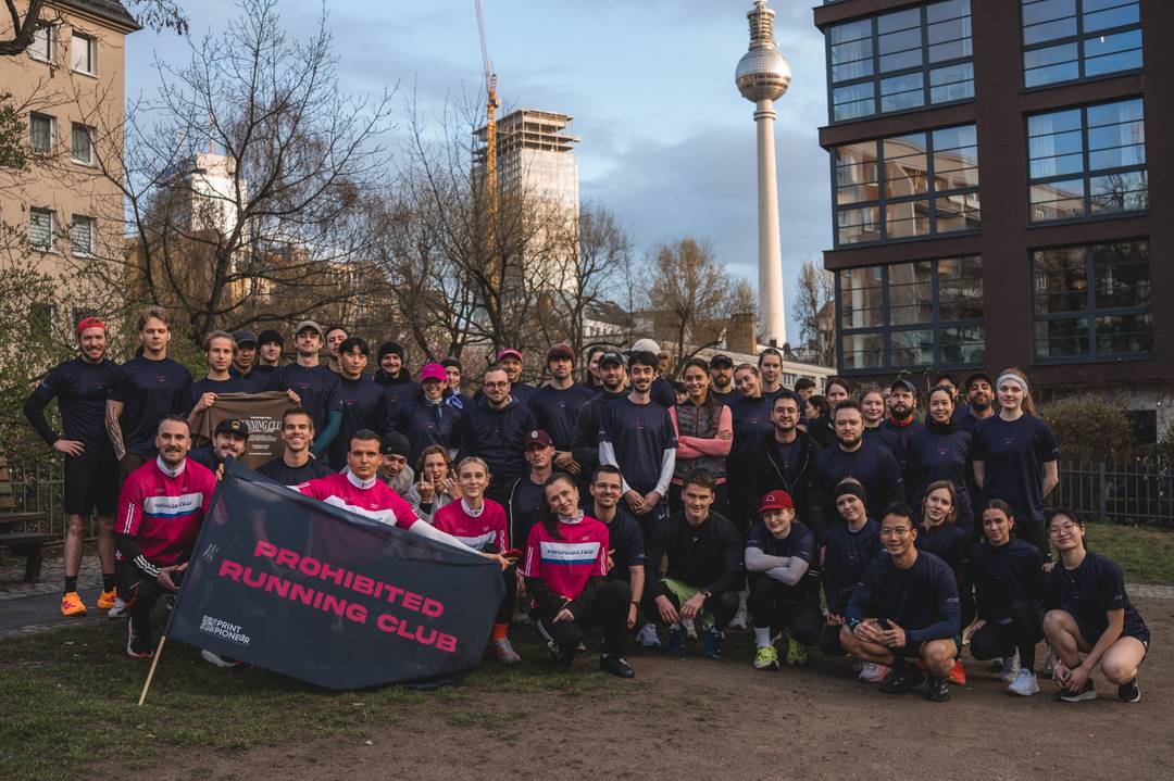 Prohibited Running Club a Berlino