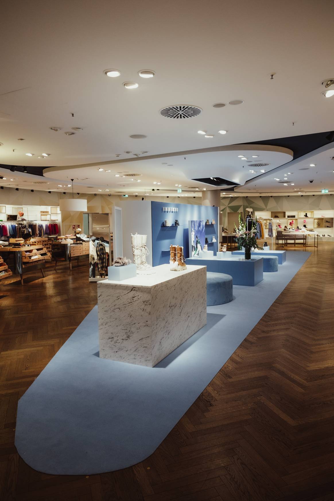 Die Inuikii Pop-up-Fläche bei Breuninger in Düsseldorf. Foto: Inuikii