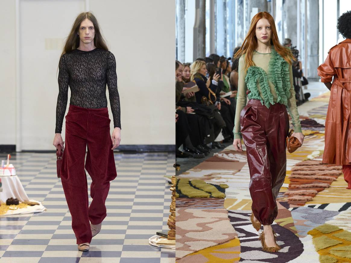 Puppets and Puppets and Ulla Johnson during New York Fashion Week FW23. Image: Launchmetrics Spotlight