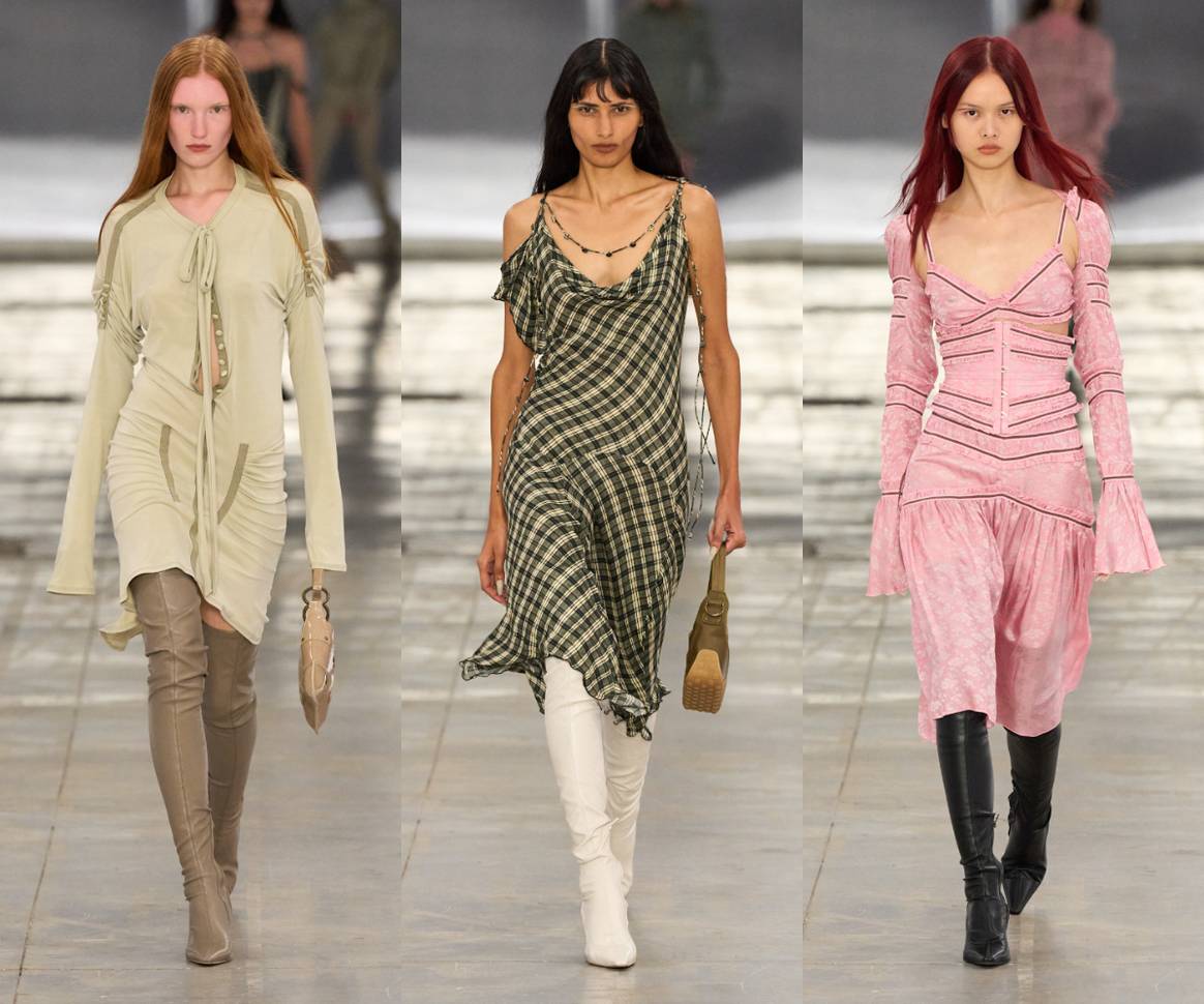 KNWLS SS26 dresses.