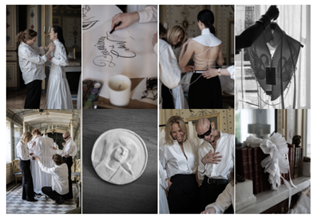 When haute couture reinvents the white shirt: event collaboration by ...