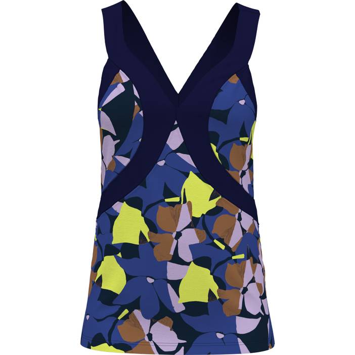 Women's Criss-Cross Floral Tank Top | Original Penguin