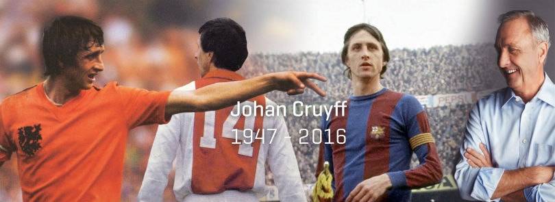 Voetballegende Johan Cruijff overleden