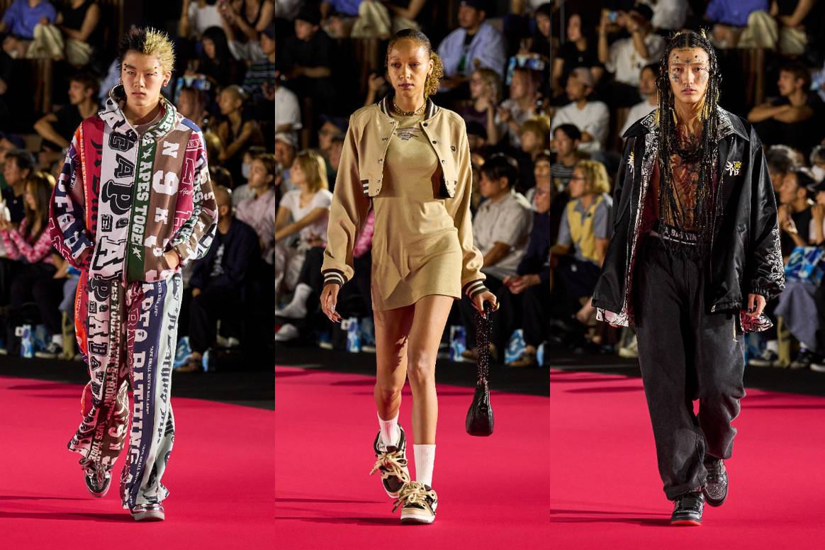 Bape SS24, Rakuten Fashion Week Tokyo.