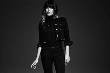 J Brand choisit Lou Doillon pour sa campagne Automne-Hiver