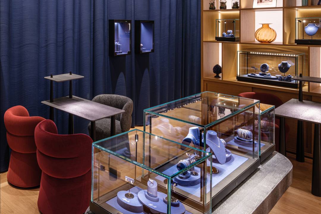 Un dettaglio dell'interno del negozio