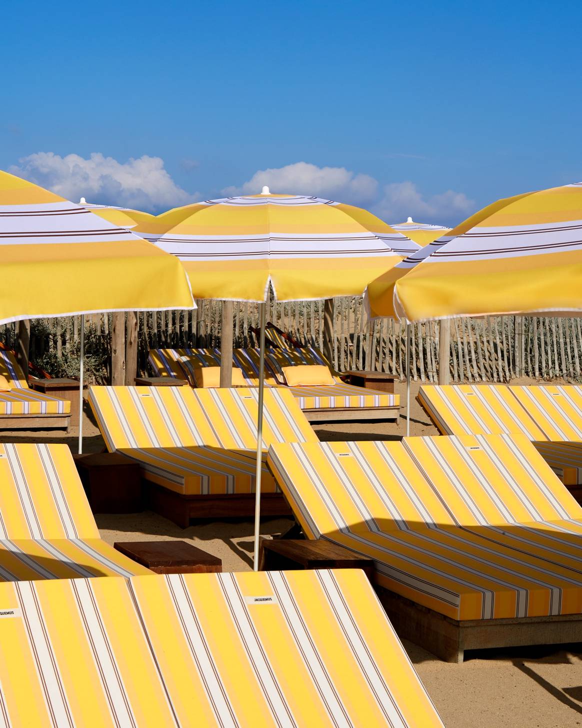 La plage Jacquemus à Saint-Tropez