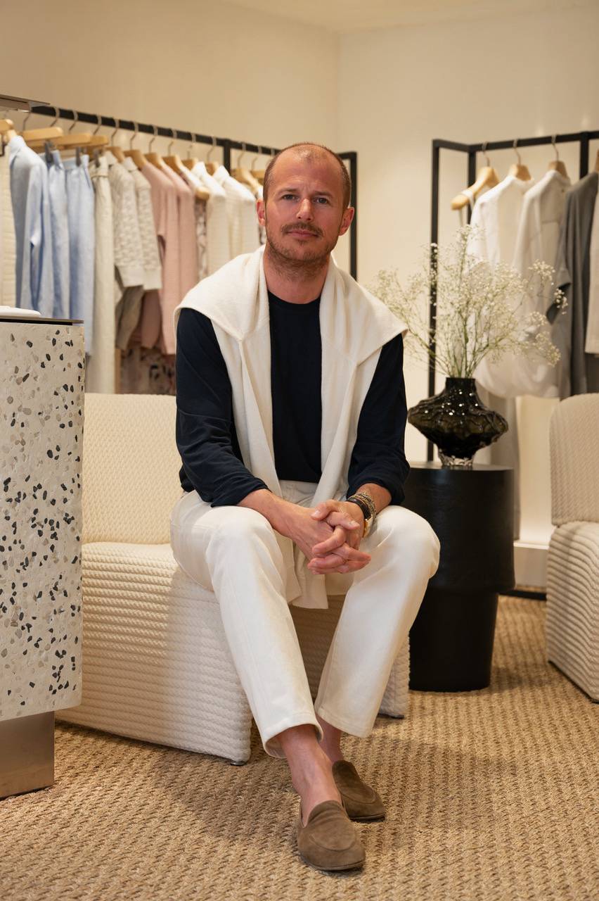 Stefano Aimone, PDG et directeur artistique d'Agnona.