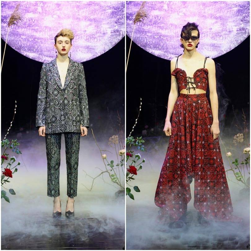 Alistair James cements its aesthetic with 'Sisters of The Moon' at LFW AW18