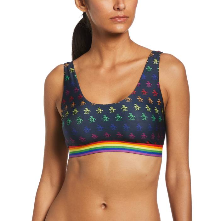 Women's OPG Pride Bikini Top | Original Penguin