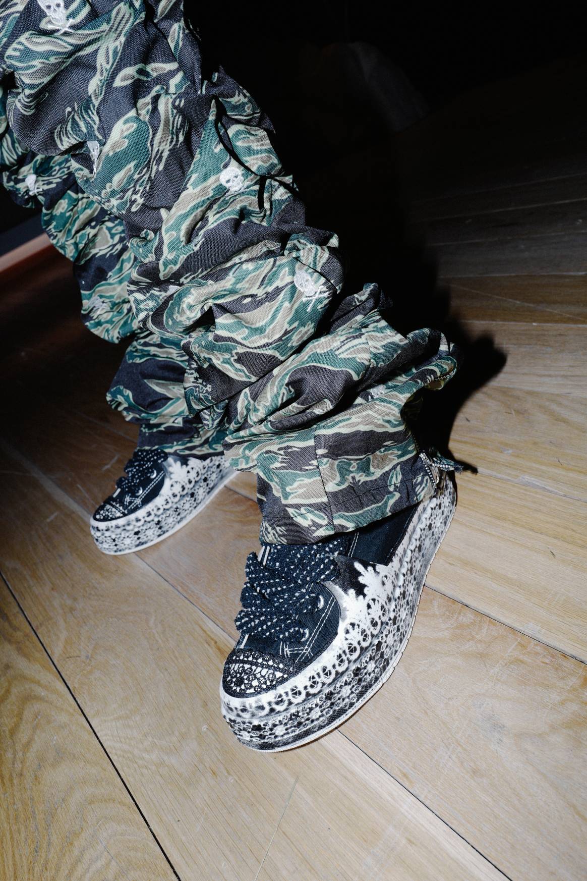 Image: Malachai Spivey’s Human Nature Worldwide AW23 at NYFW