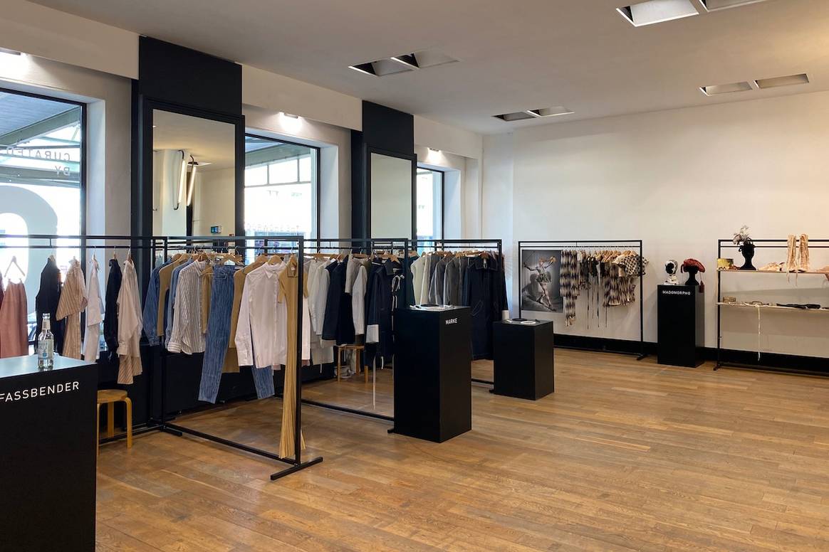 Der Showroom des Fashion Council Germany