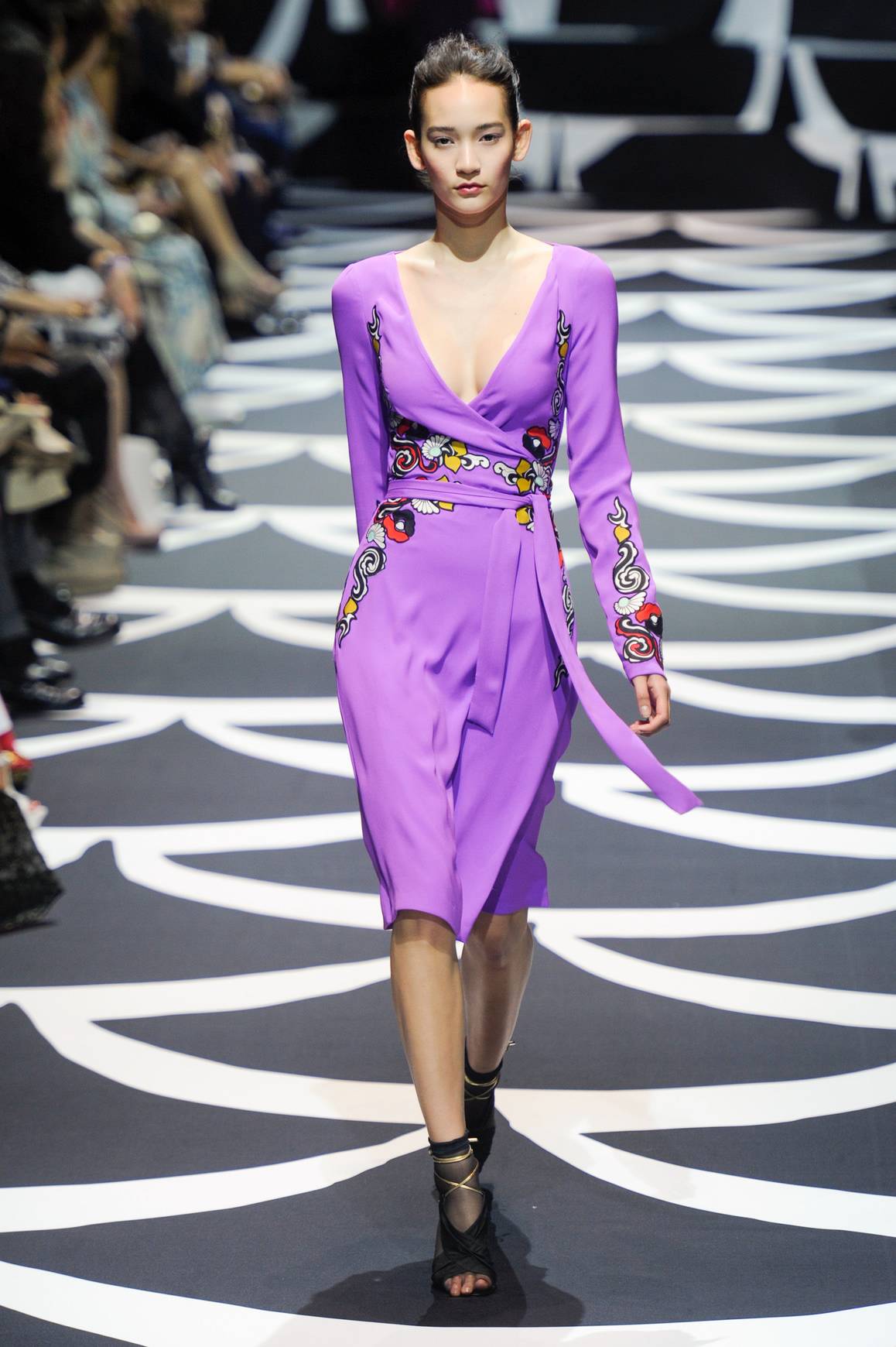 diane von furstenberg purple dress Diane von Furstenberg Astrid Dress in Red Purple