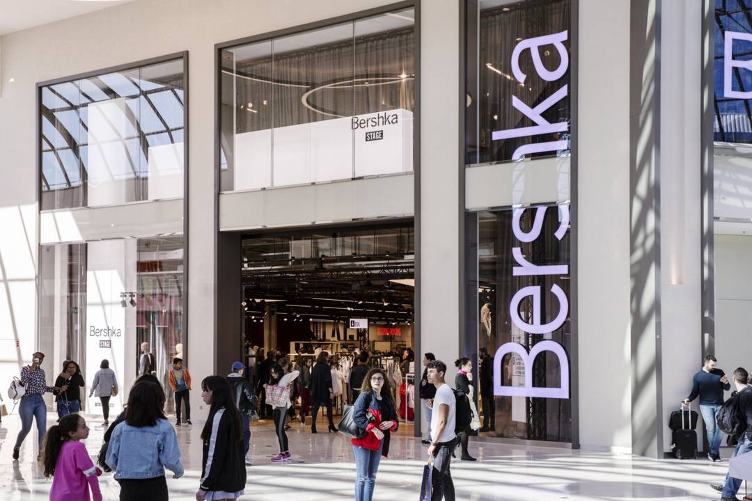 A Bershka store