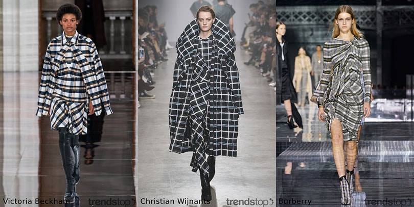 Victoria Beckham, Christian Wijnants, Burberry, allen Herfst Winter
2020-21.
