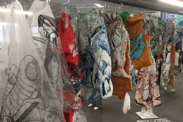 Post-fire, Parsons MFA Fashion Graduate Exhibit Sizzles