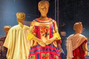 Inside the Frida Kahlo exhibition at the V&A