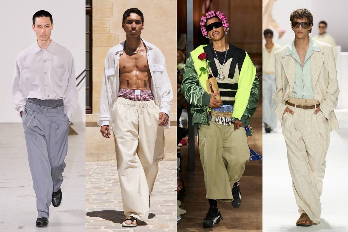 V.l.n.r.: Études, C.R.E.O.L.E, AWGE, Dolce & Gabbana (SS26)