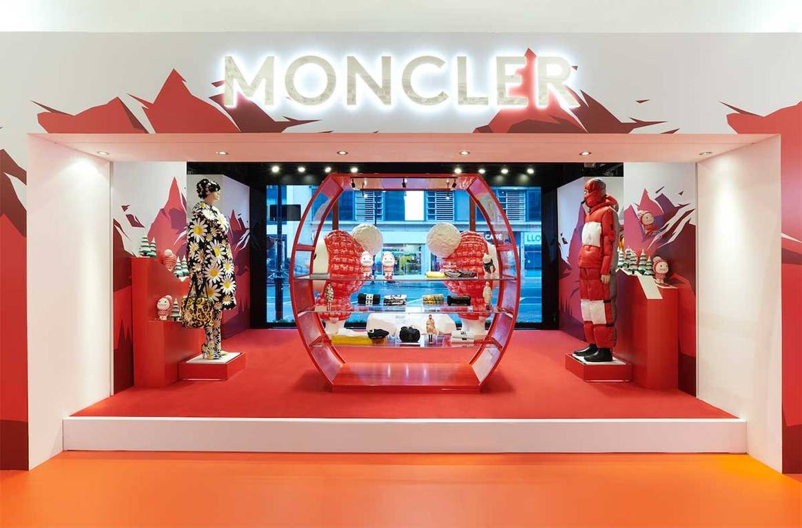 Moncler opens Genius pop up in Harrods