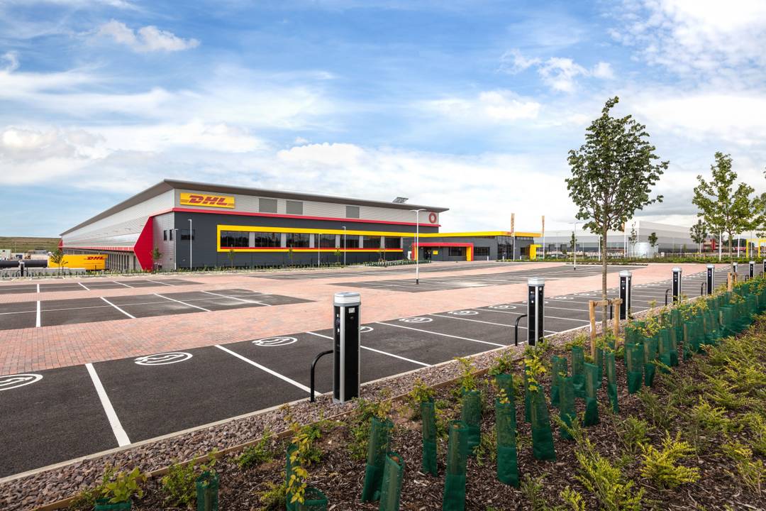 DHL eCommerce parcel hub in Coventry, UK