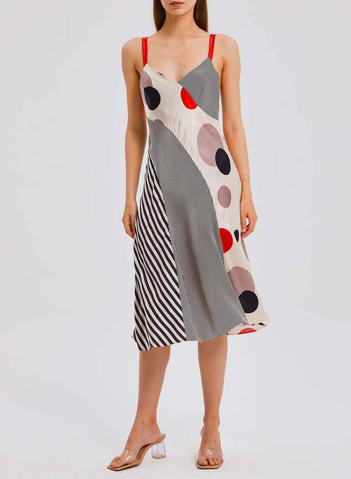 Mulberry Silk Midi Slip Dress Multiple Colour S | Gentle Herd