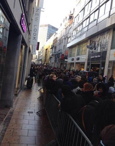 Opening Primark Brussel zorgt voor chaos