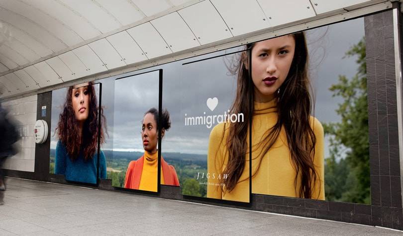 Jigsaw launches pro-immigration campaign for AW17