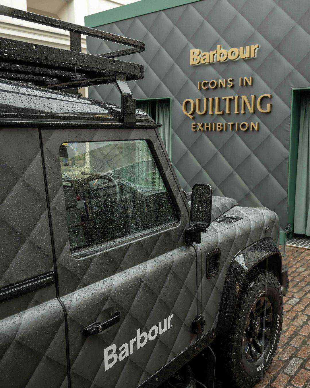 Barbour Icons in Quilting Pop-Up Covent Garden, London