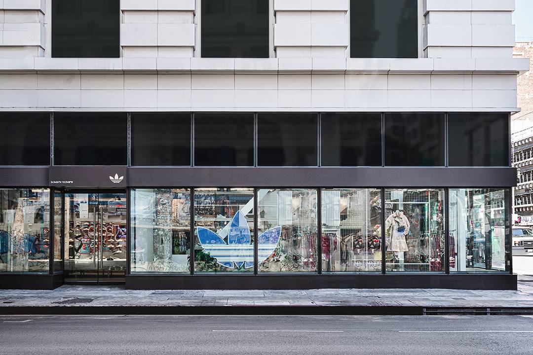 Adidas store in Los Angeles