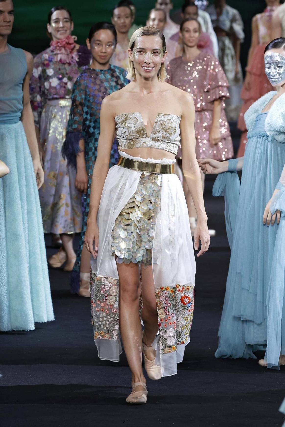 Imagen colección SS23 “Estonia” de Duyos en MBFW Madrid, por cortesía de Ifema