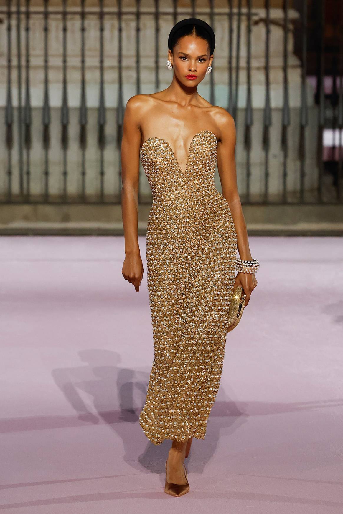 Carolina Herrera, presentación en la Plaza Mayor de Madrid de la colección Primavera/Verano 2026.