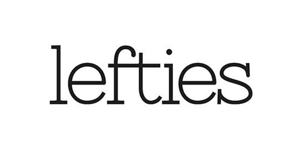 Primer logotipo de Lefties, antes de 2013.