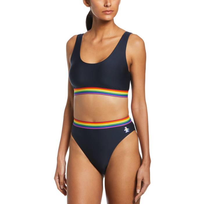Women's OPG Pride Bikini Top | Original Penguin