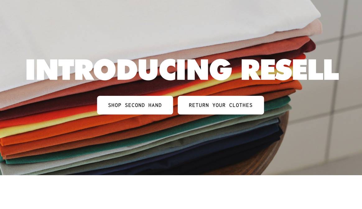 Armedangels resell plattform