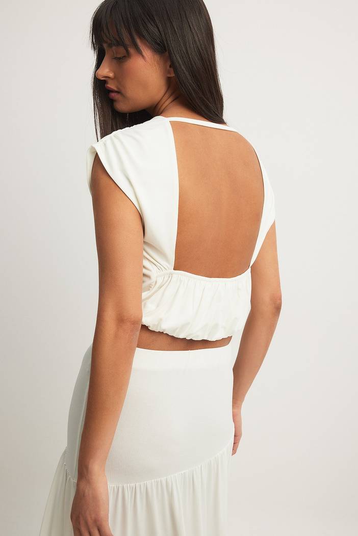 Top met open rug | NA-KD