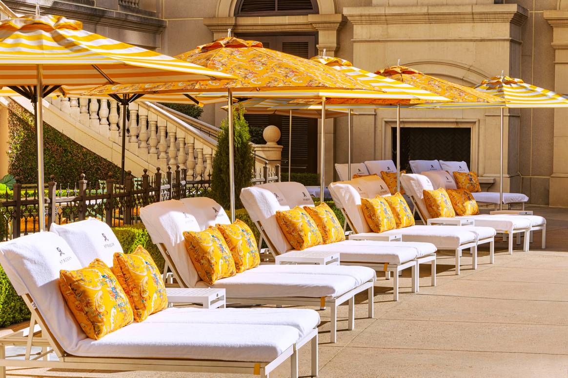 Etro unveils pool takeover at the St. Regis Atlanta