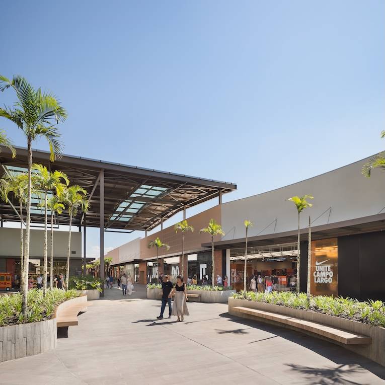 Detalhe do City Center Outlet Premium