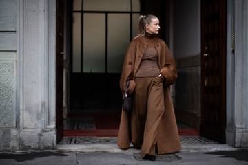 The ‘latte dressing’ trend – as seen on the streets during fashion month