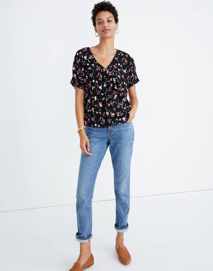 Rhyme Top in Drifting Flowers | Madewell