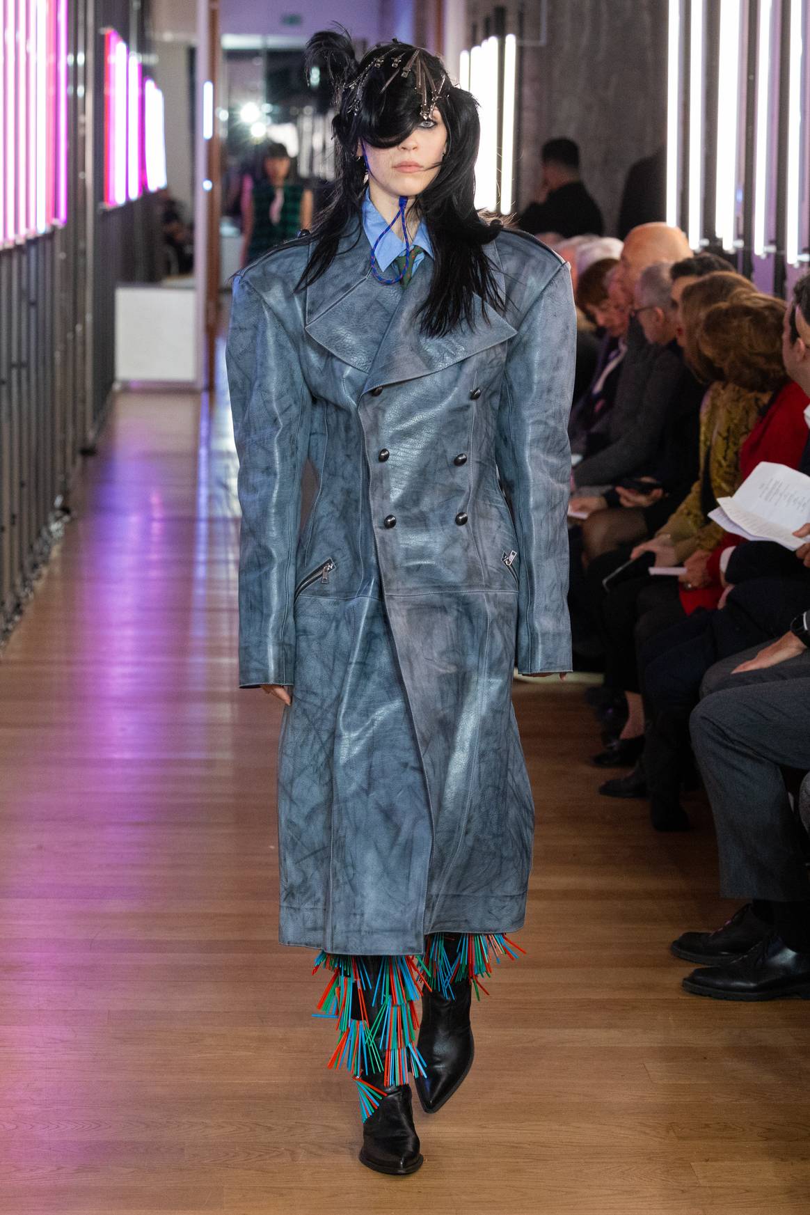 Ruben Arnaldo Gollin FW24 graduate collection, Paris Fashion Week.